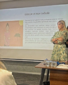 Klinik Psikolog Damla Özcan "Gebelik ve Ruh Sağlığı” üzerine bir oturum