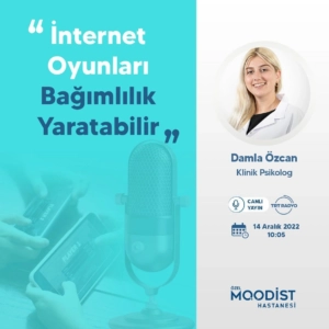 Psikolog Damla Özcan, Trt Radyo "İnternet Oyun Bağımlılığı" üzerine canlı yayını
